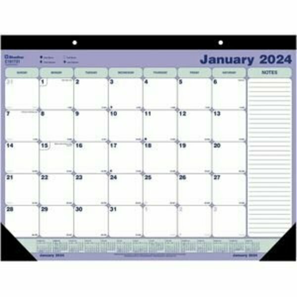 Deskpad, Monthly, We, Blueline, Mfr#: REDC181731